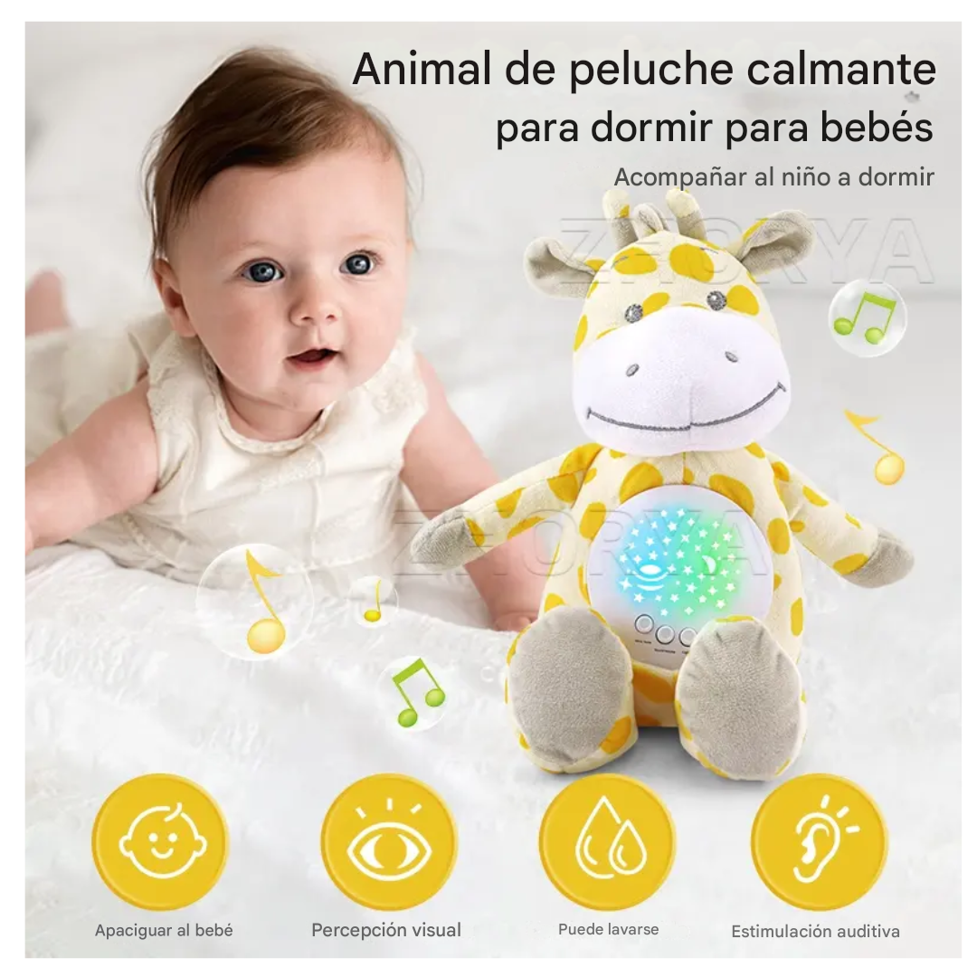 PELUCHE BABY DOLLS JIRAFA PROYECTOR ESPANTA CUCO MUSICAL - 3