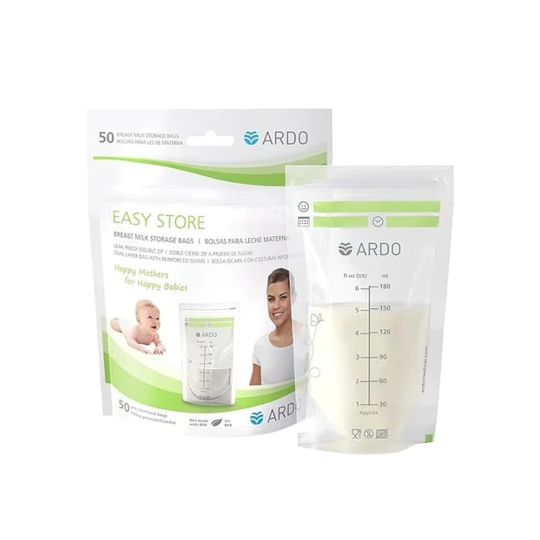 BOLSAS PARA LECHE MATERNA ARDO VERDE EASY STORE 50 UNS - 2