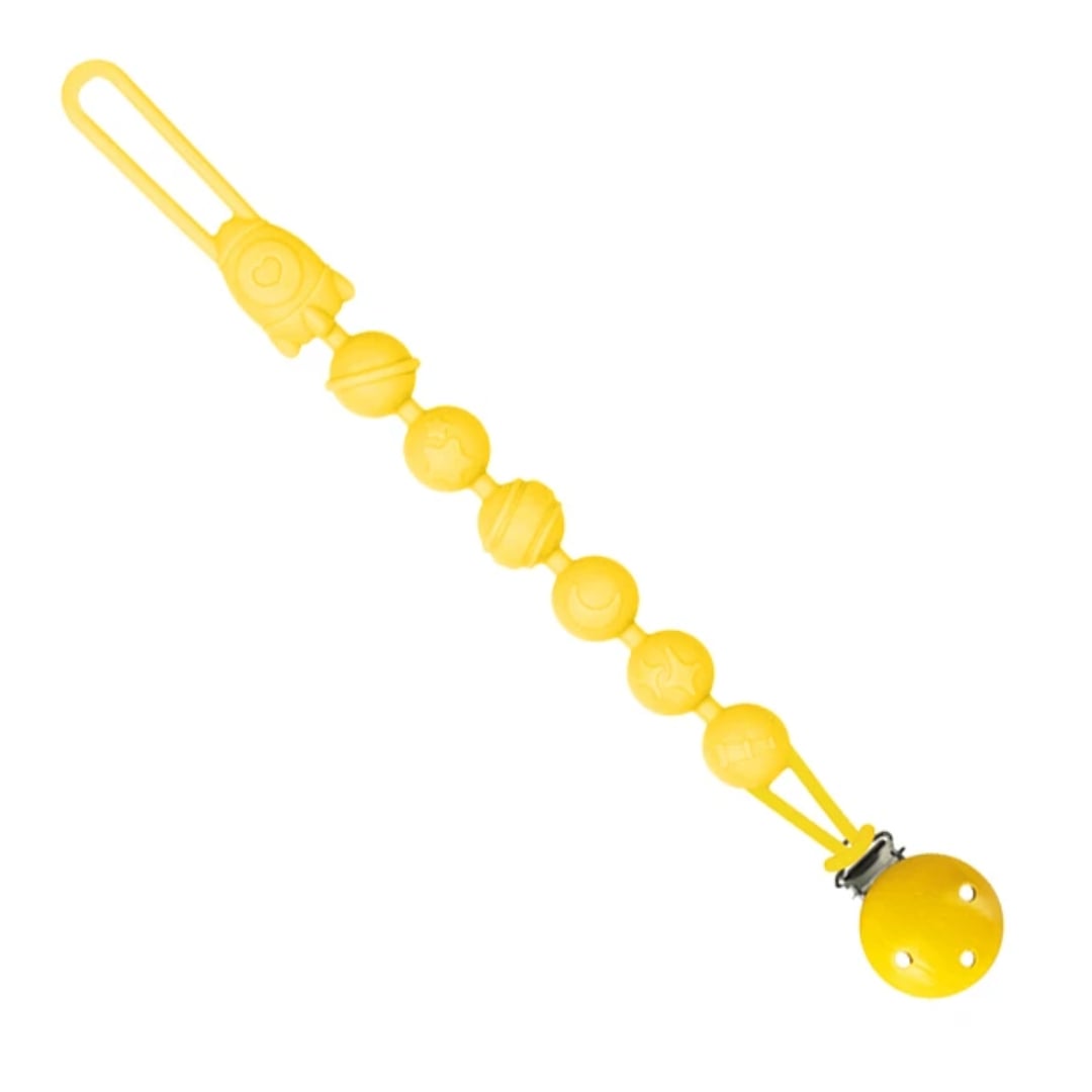PORTACHUPETE AMARILLO SILICONA SIMPLE - 1
