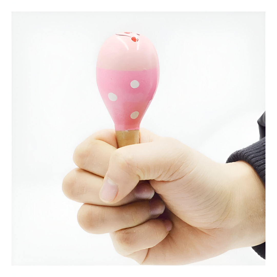SONAJERO MINI MARACA MULTICOLOR - 2