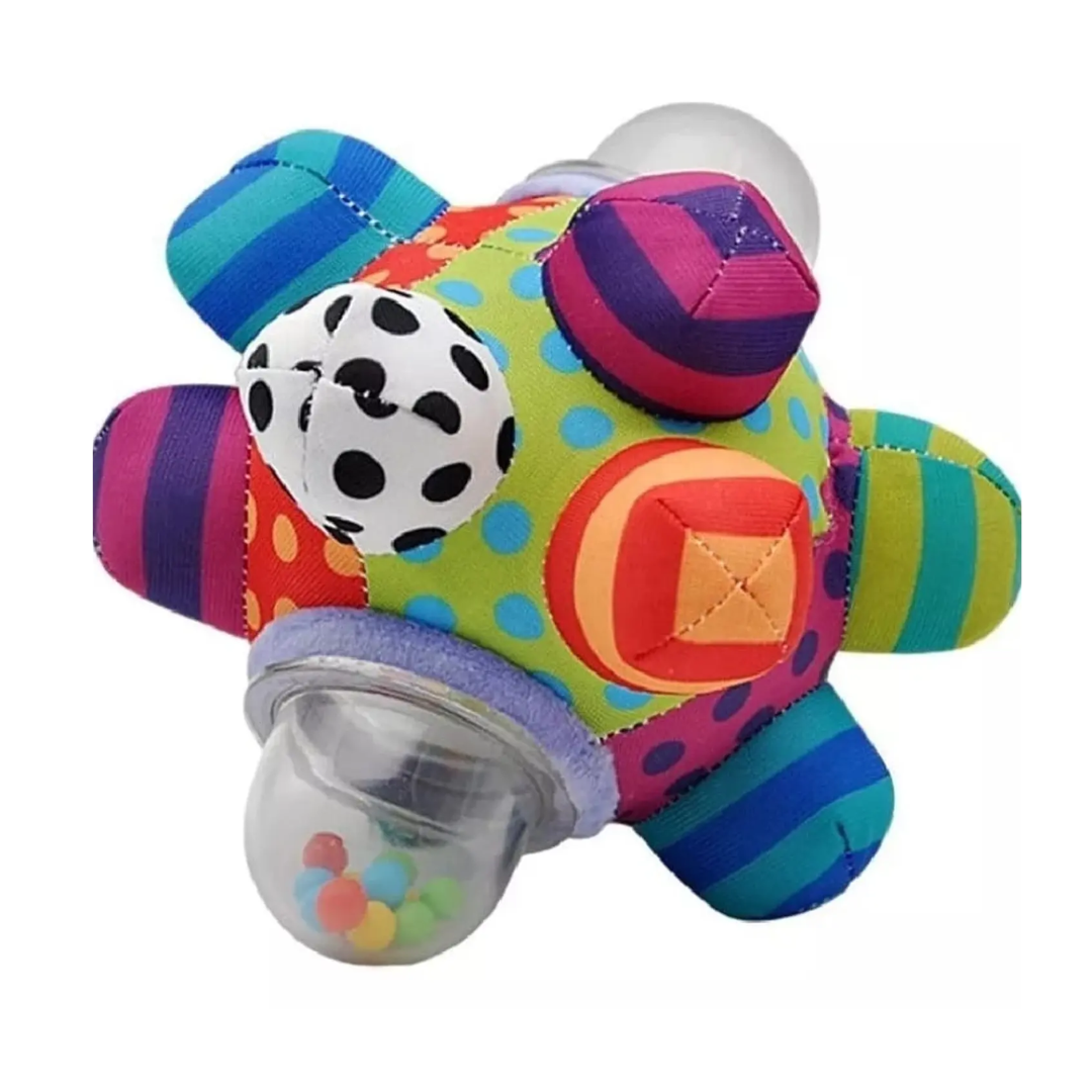 PELOTA DE TELA SENSORIAL PARA BEBÉS - 2