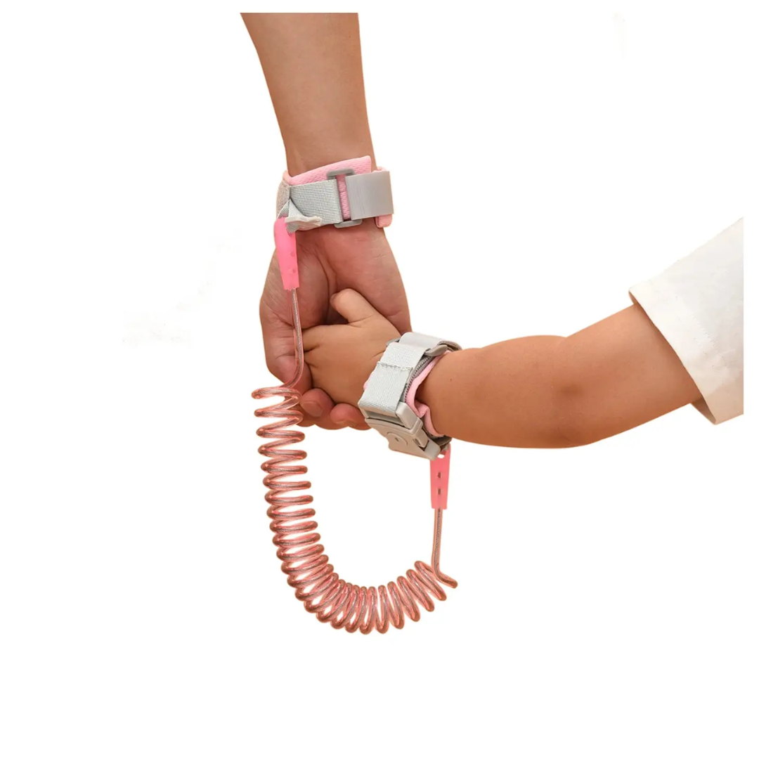 PULSERA ANTÍ PEDIDA ROSADA DOBLE SEGURO - 1