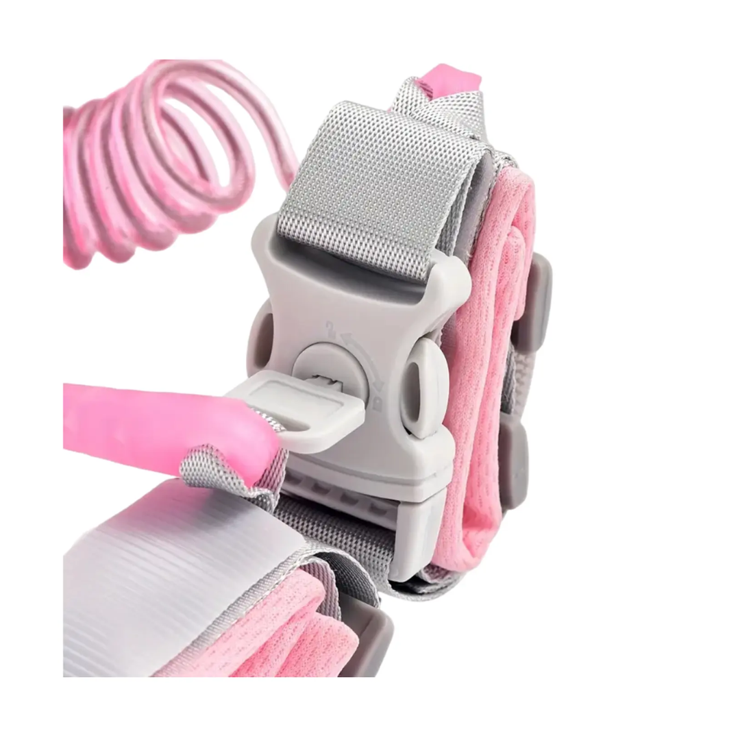PULSERA ANTÍ PEDIDA ROSADA DOBLE SEGURO - 3
