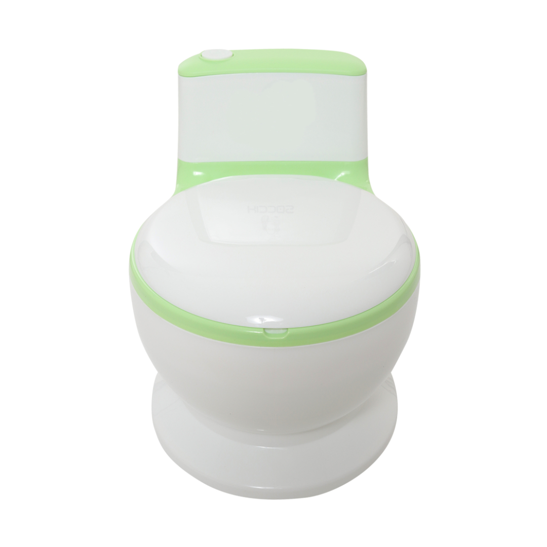 BAÑO MONTESSORI CON SONIDO VERDE PARA NIÑOS - 1