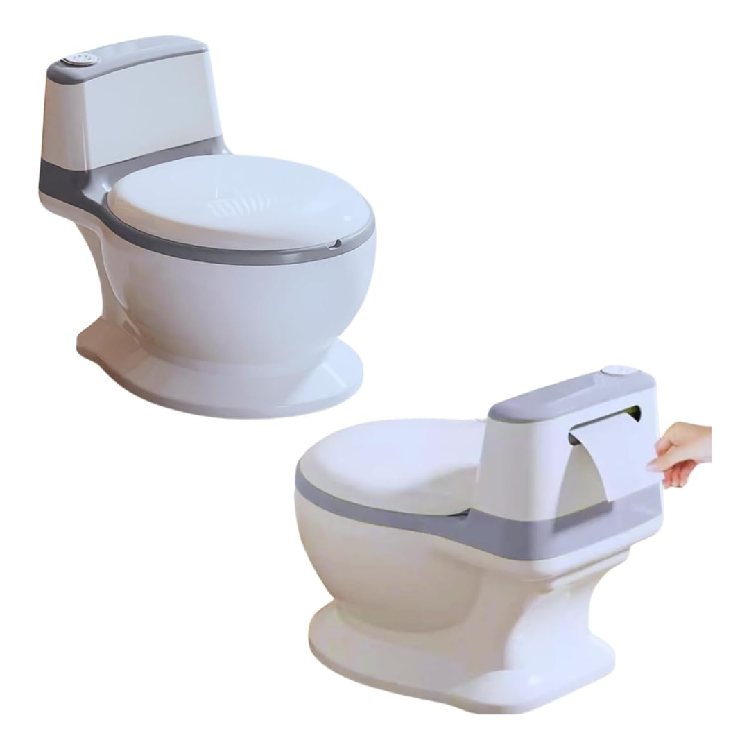 BAÑO MONTESSORI CON SONIDO GRIS PARA NIÑOS - 3