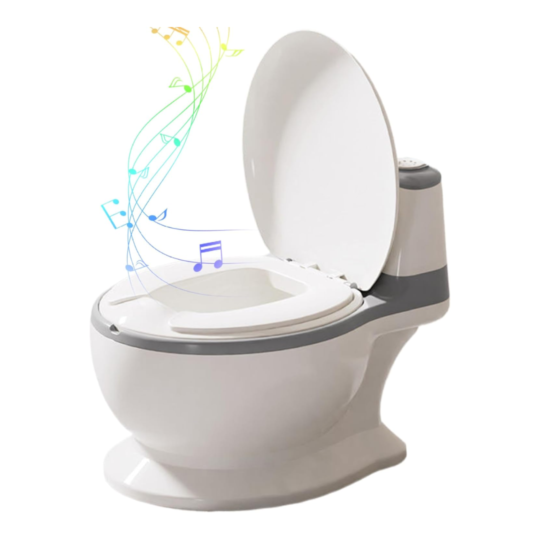 BAÑO MONTESSORI CON SONIDO GRIS PARA NIÑOS - 4