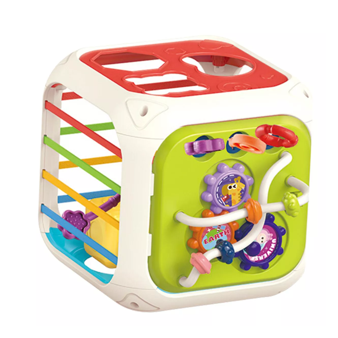 CUBO DE ESTIMULACIÓN 7 EN 1 PARA BEBÉS Y NIÑOS - 2