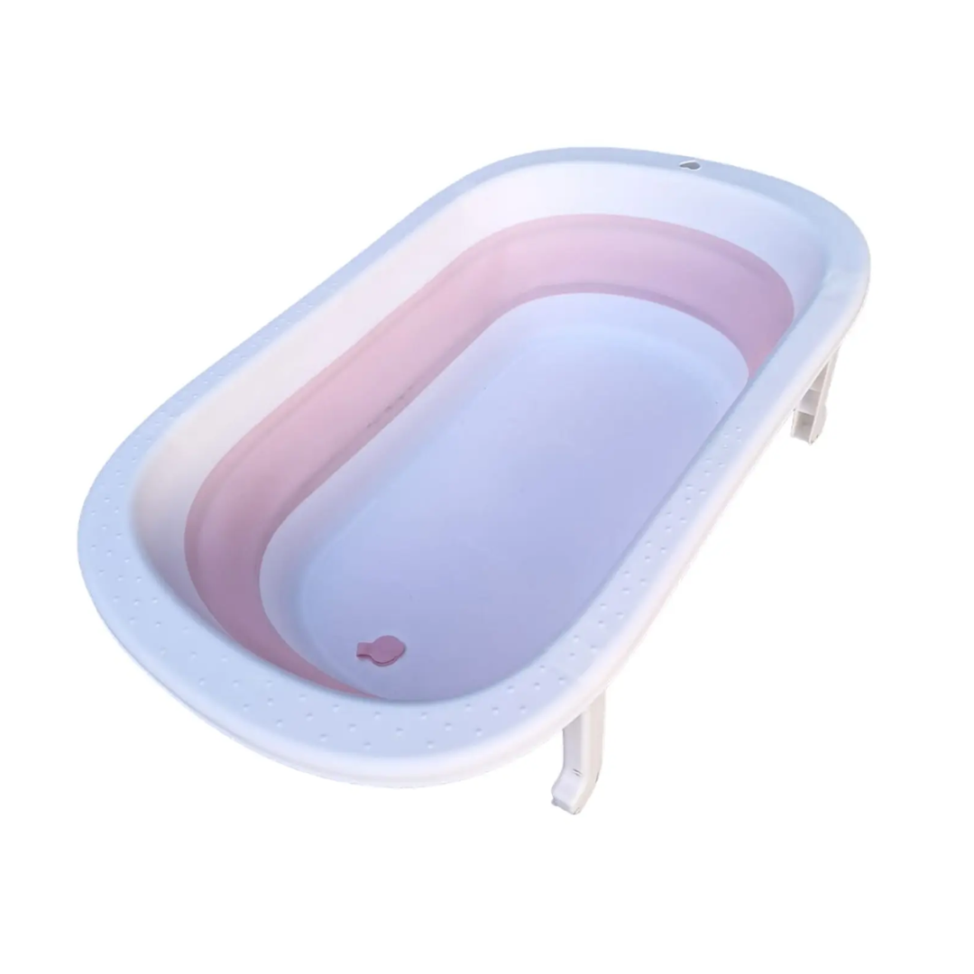 BAÑERA TINA PLEGABLE ROSA - 1