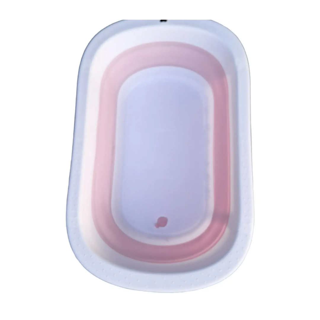BAÑERA TINA PLEGABLE ROSA - 2