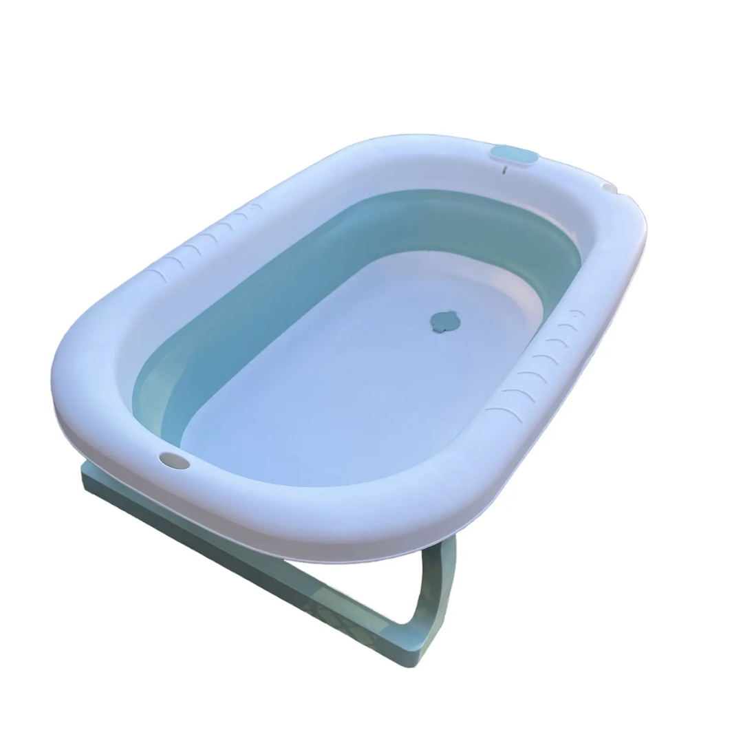 BAÑERA TINA PLEGABLE VERDE - 1
