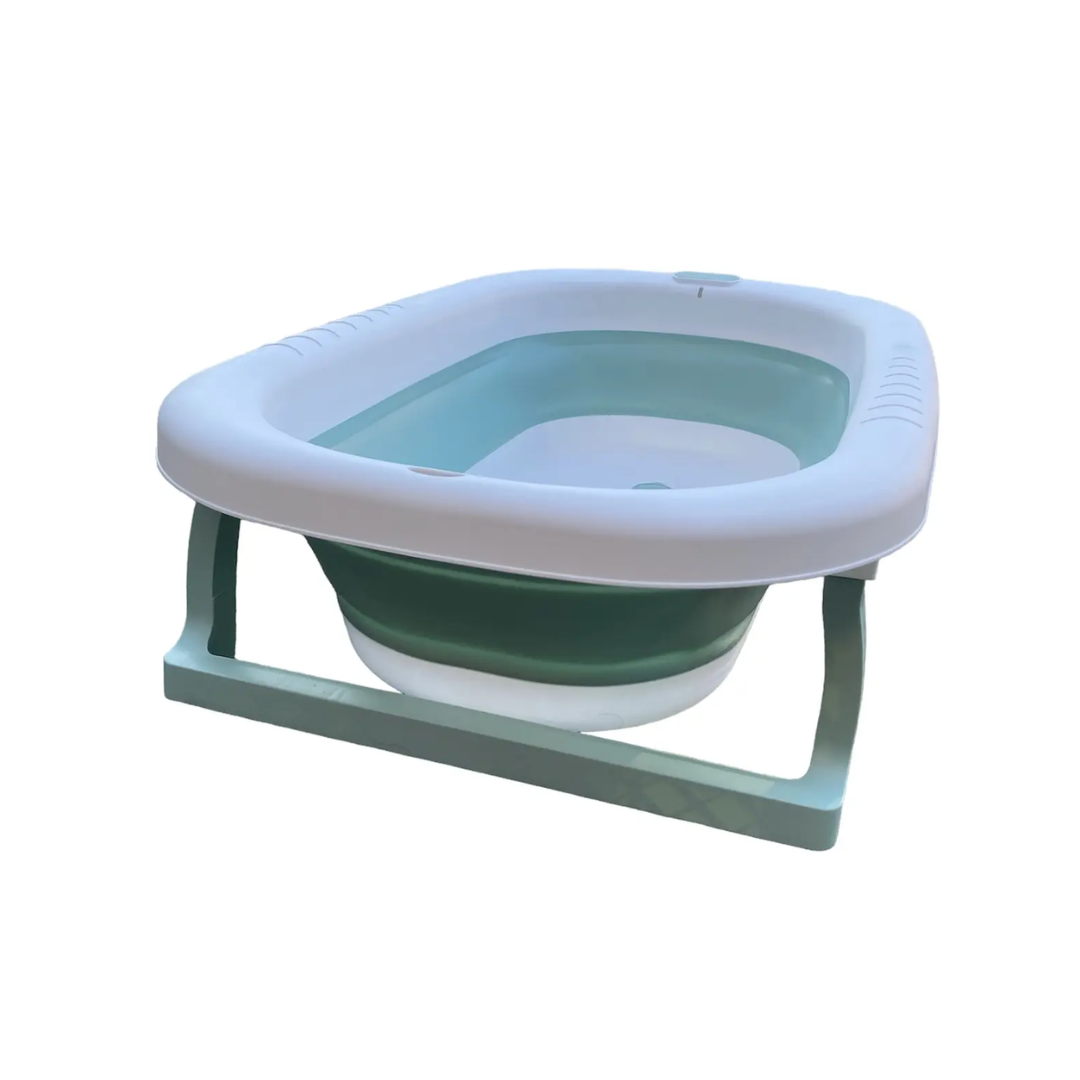 BAÑERA TINA PLEGABLE VERDE - 2