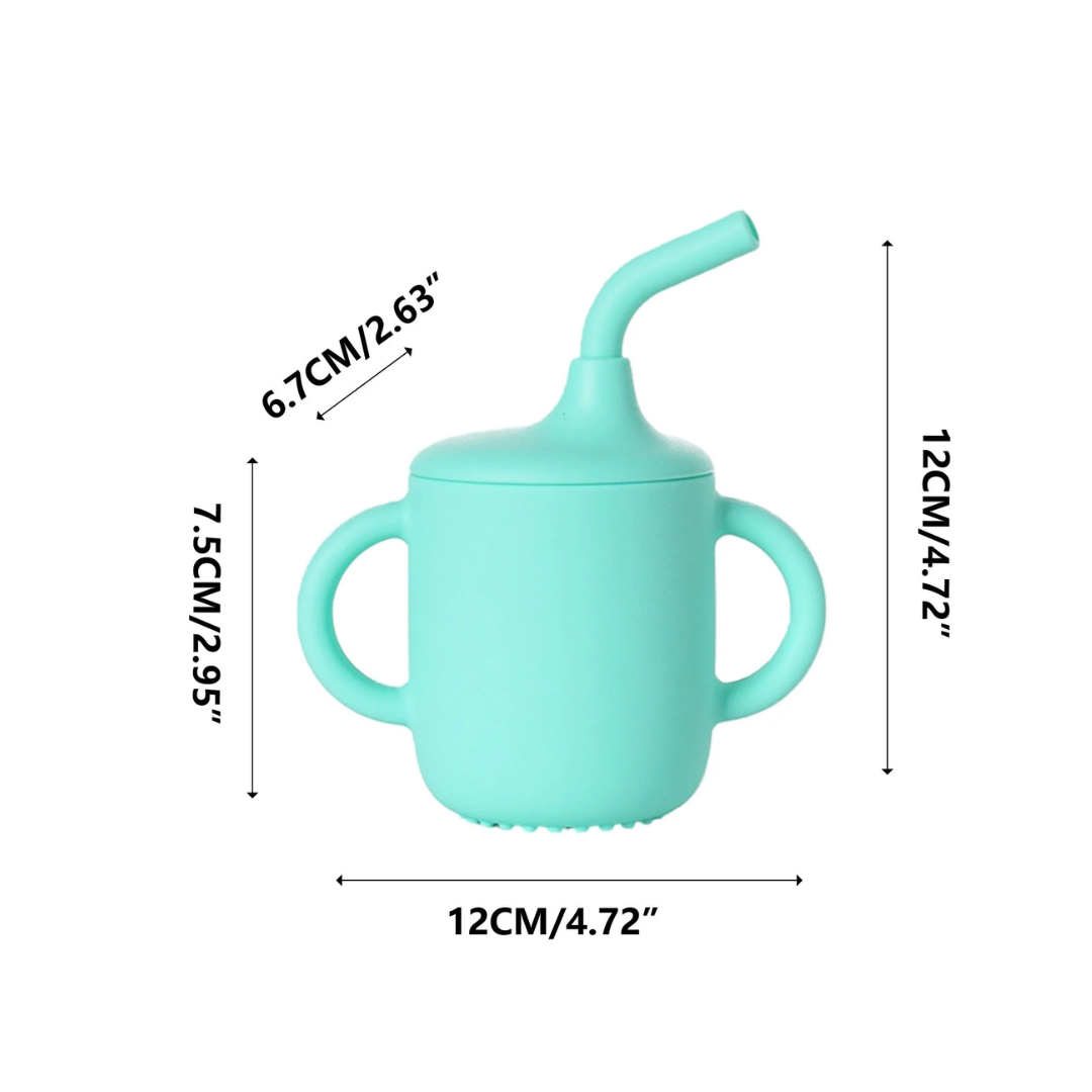 VASO SILICONA CON ASAS MENTA - 2