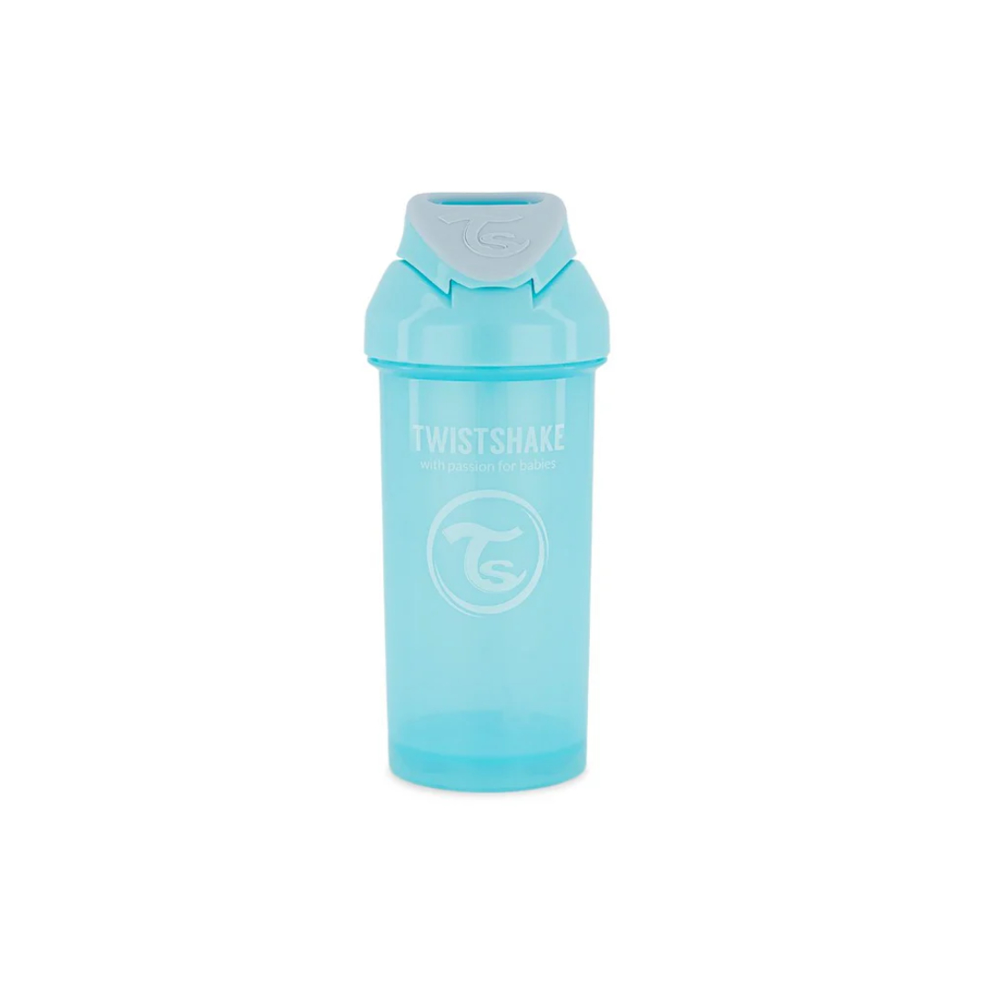 VASO TWISTSHAKE STRAW CUP 360ML 6+M CELESTE - 2