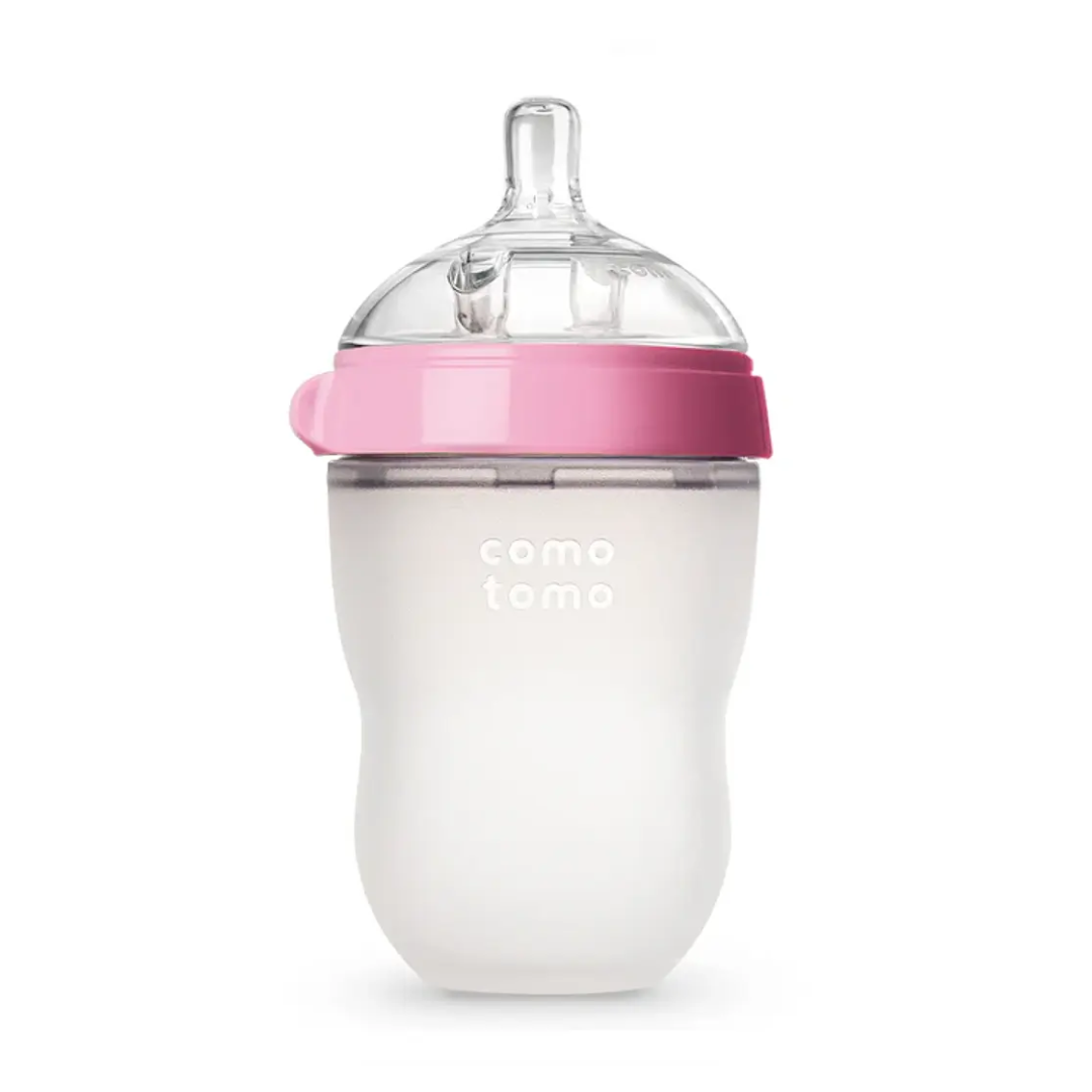 MAMADERA COMO TOMO 250 ML ROSADA - 1
