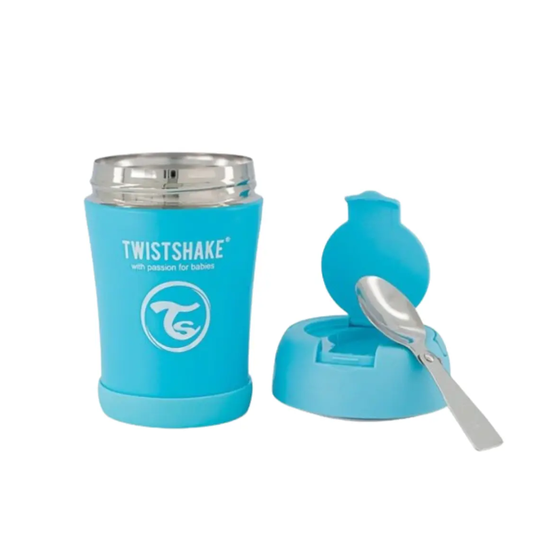 TERMO PARA COMIDA 350 CELESTE TWISTSHAKE - 1