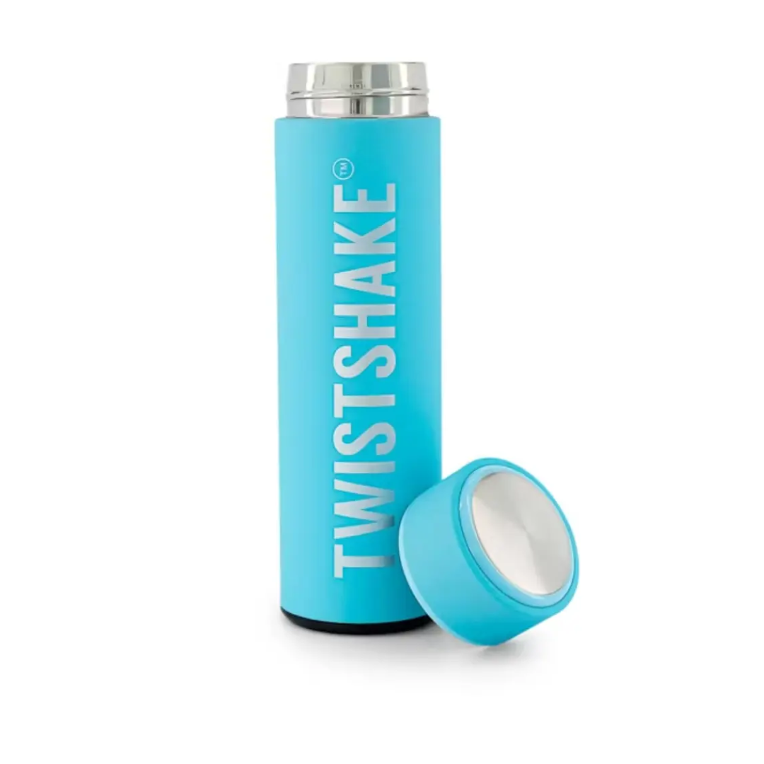 TERMO PARA AGUA HOT & COLD 420ML CELESTE - 1