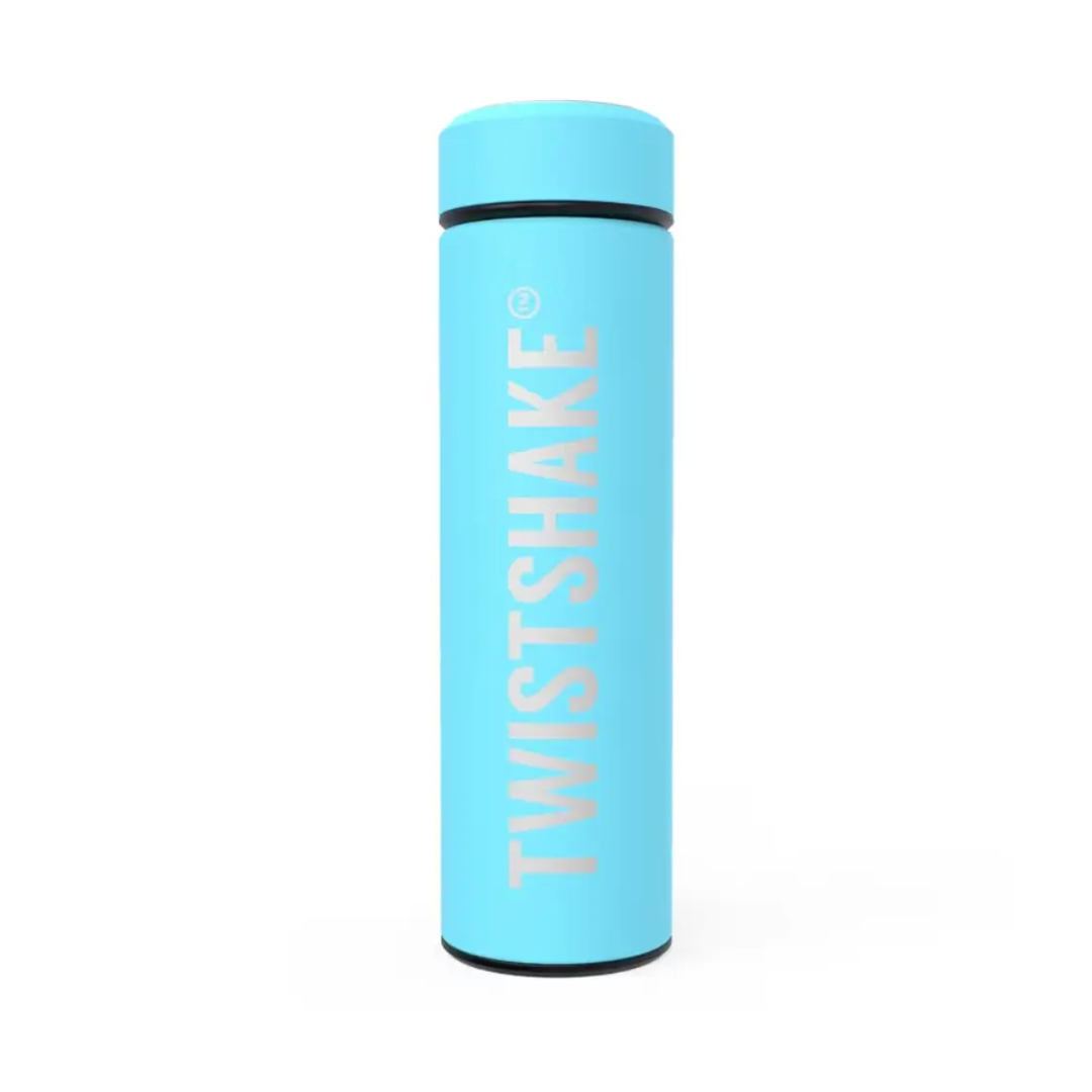 TERMO PARA AGUA HOT & COLD 420ML CELESTE - 2