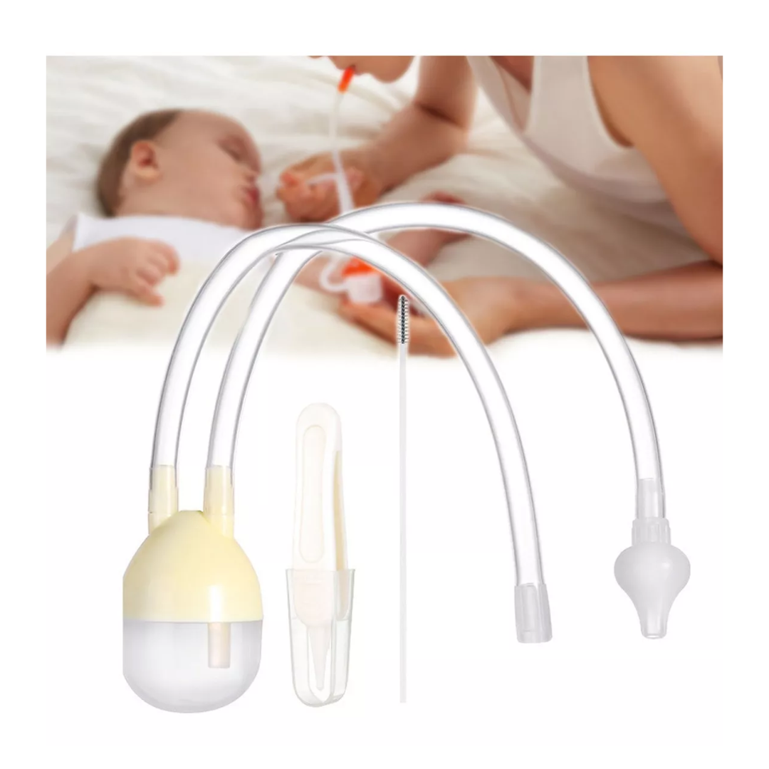 ASPIRADOR NASAL PARA BEBÉ GENERICO BLANCO - 2