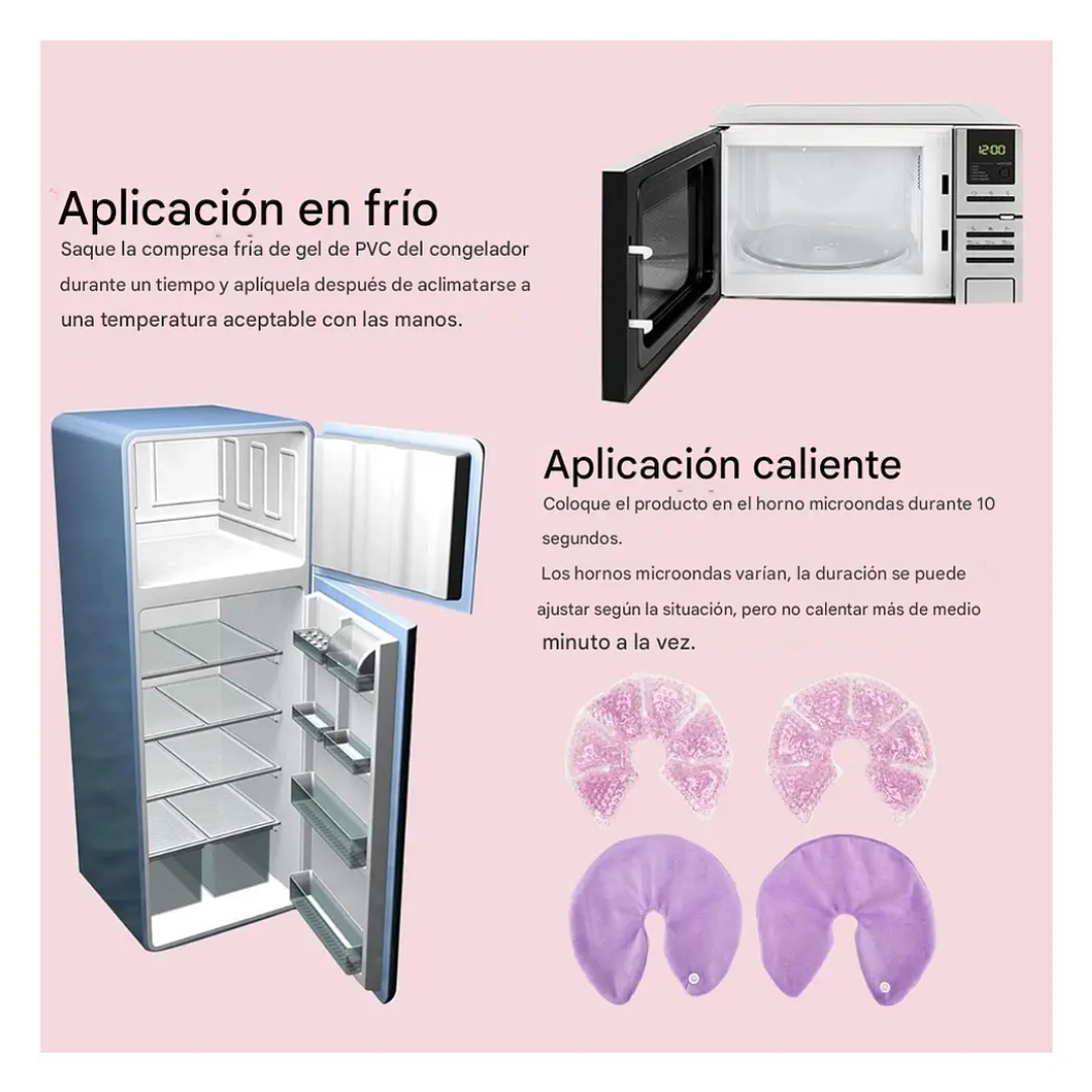 ALMOHADILLAS DESCONGESTIVAS MATERNAL FRÍO O CALOR MORADO - 2