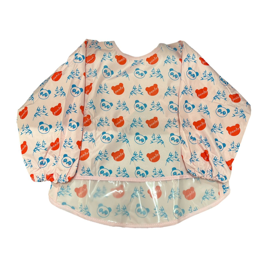 DELANTAL IMPERMEABLE PANDA ROSA - 1