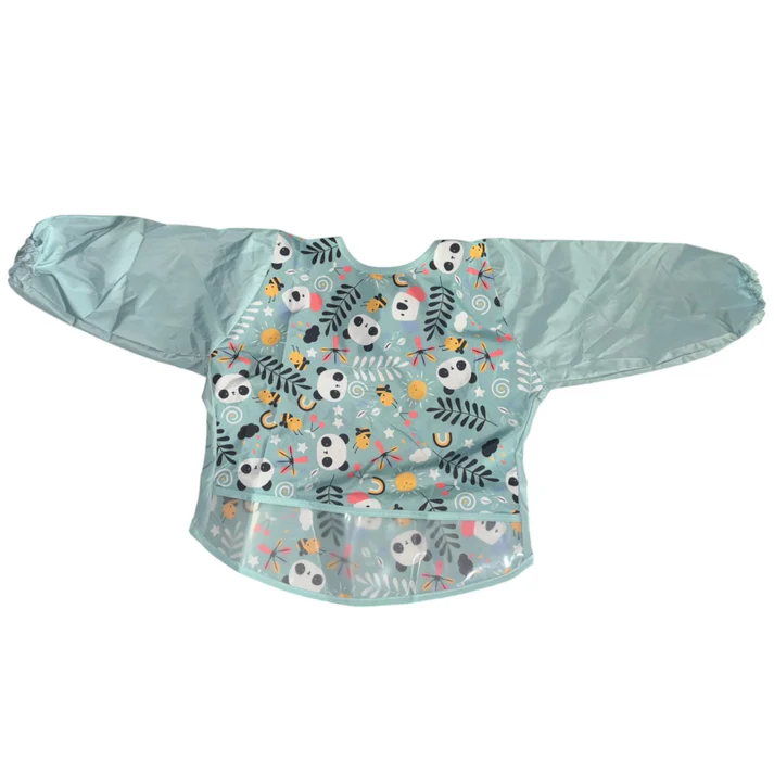 DELANTAL IMPERMEABLE PANDA VERDE - 2