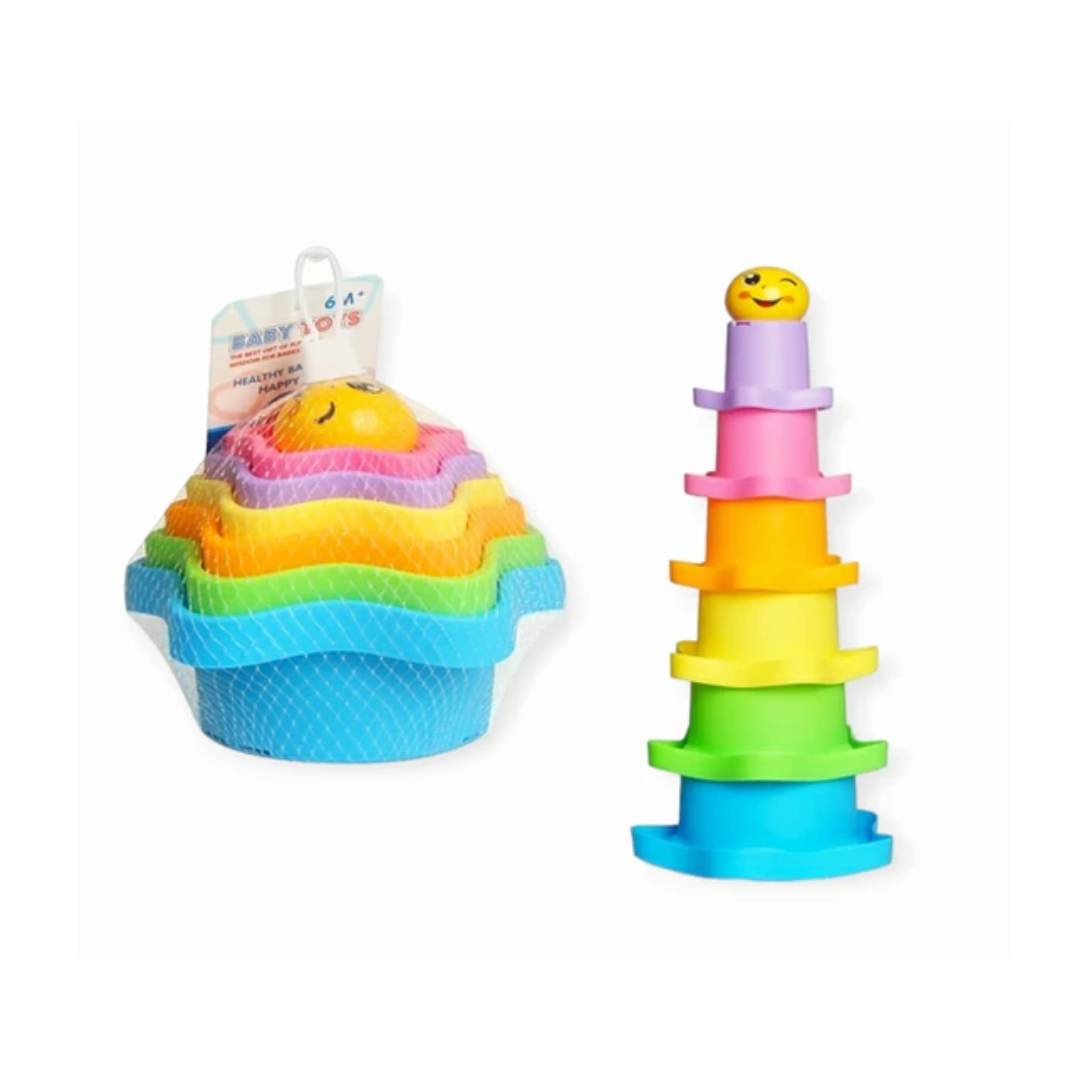 SET TORRE DE 6 VASOS APILABLES - 2