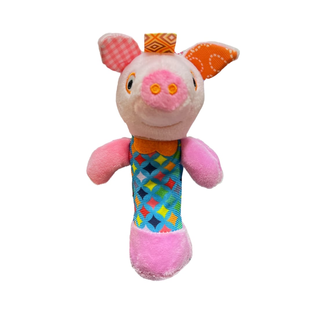 SONAJERO CHIPOTE CERDITO ROSA - 1