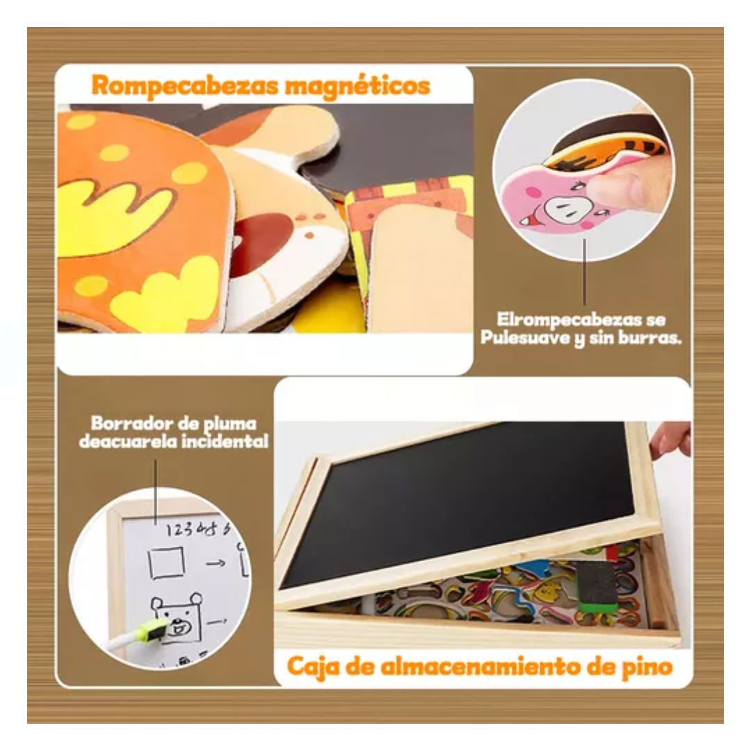 PIZARRA DIDACTICA MAGNE TICA ILUSTRADA - 3