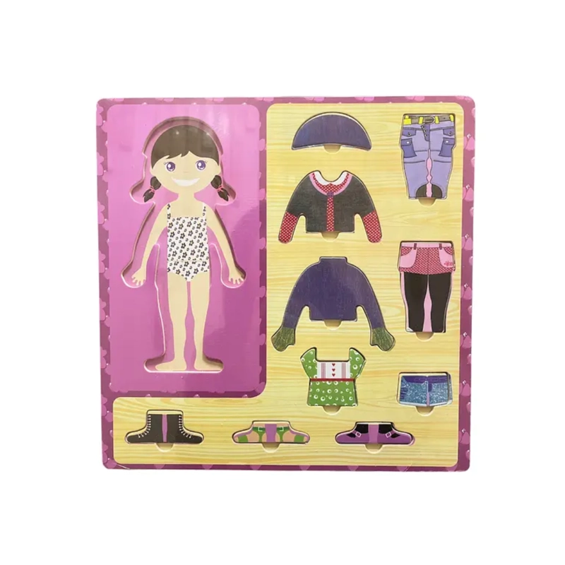 ROMPECABEZAS VESTIMENTA NIÑA - 1