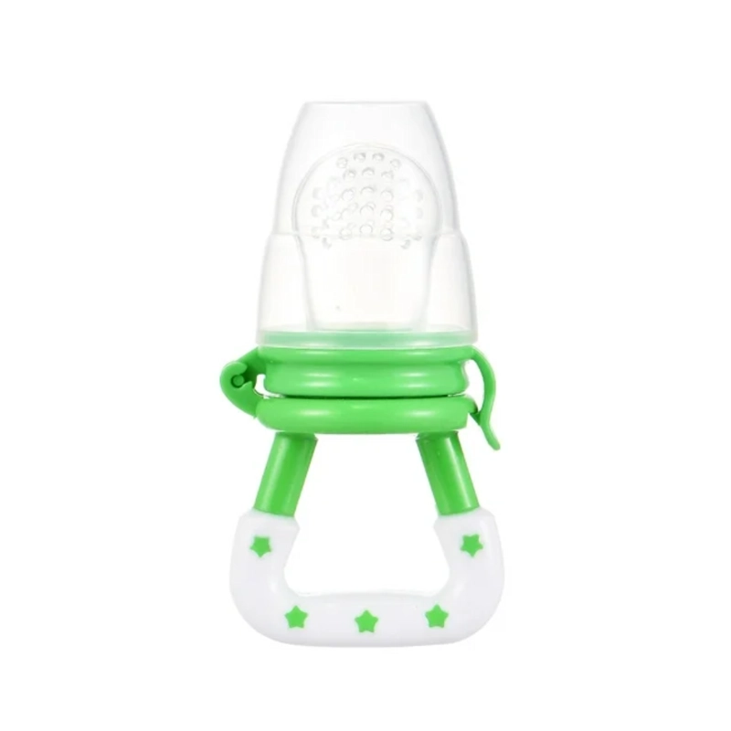 CHUPETE DE SILICONA PARA FRUTAS VERDE - 1