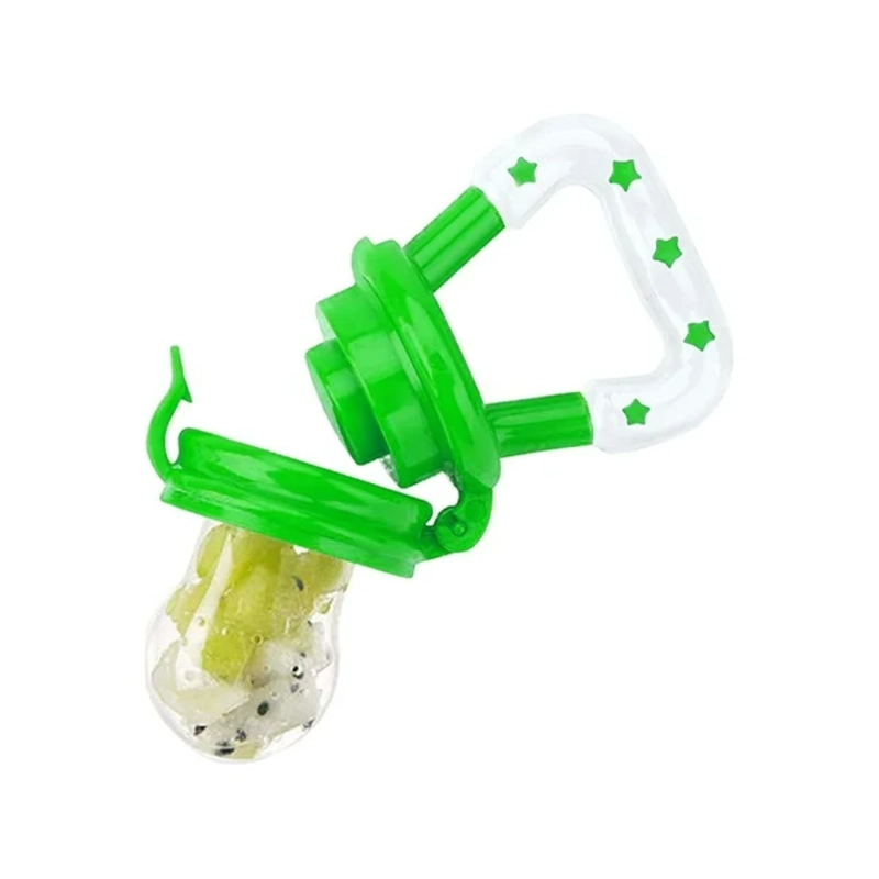 CHUPETE DE SILICONA PARA FRUTAS VERDE - 2