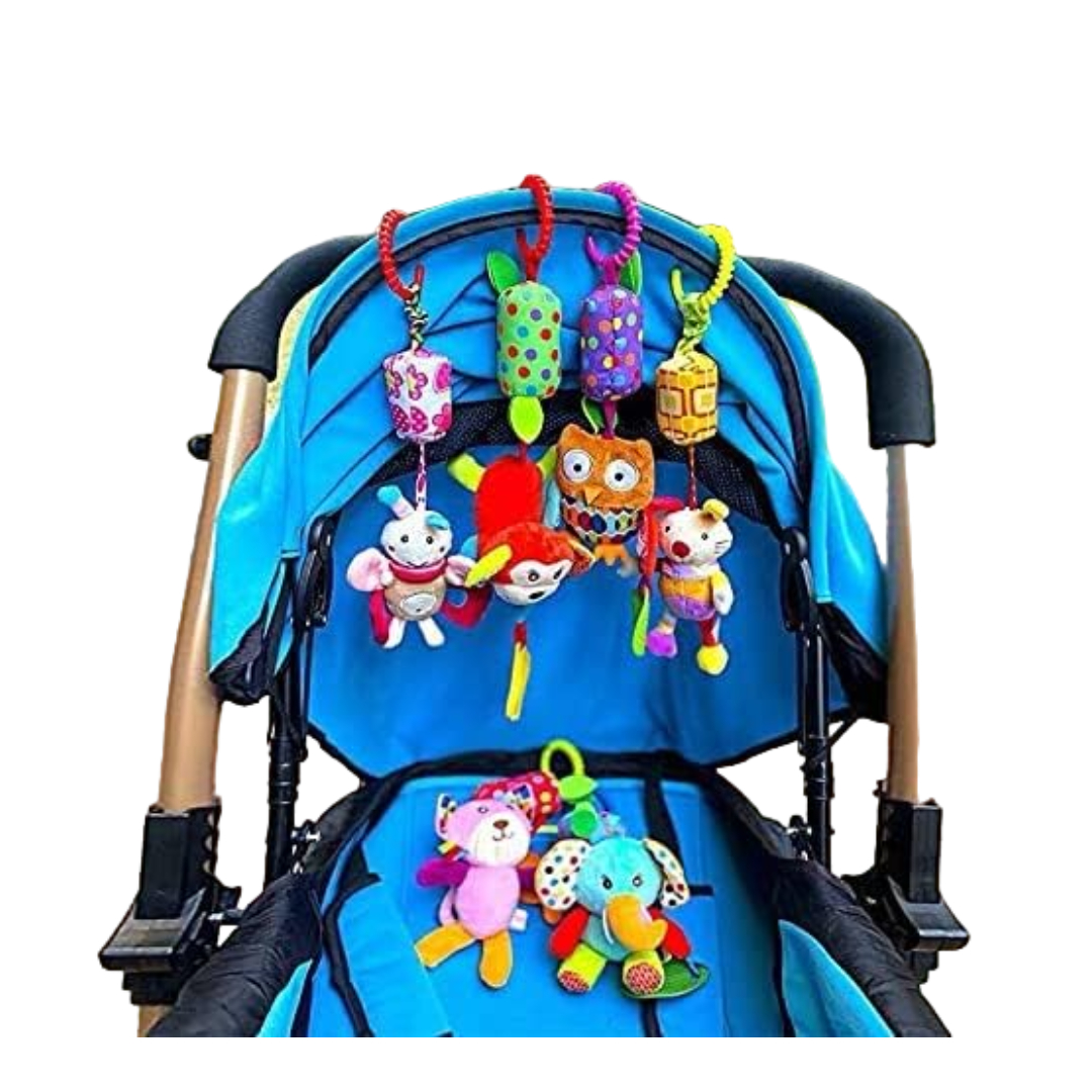 SONAJERO  CASCABEL PARA COCHE GATITO ROSA - 6