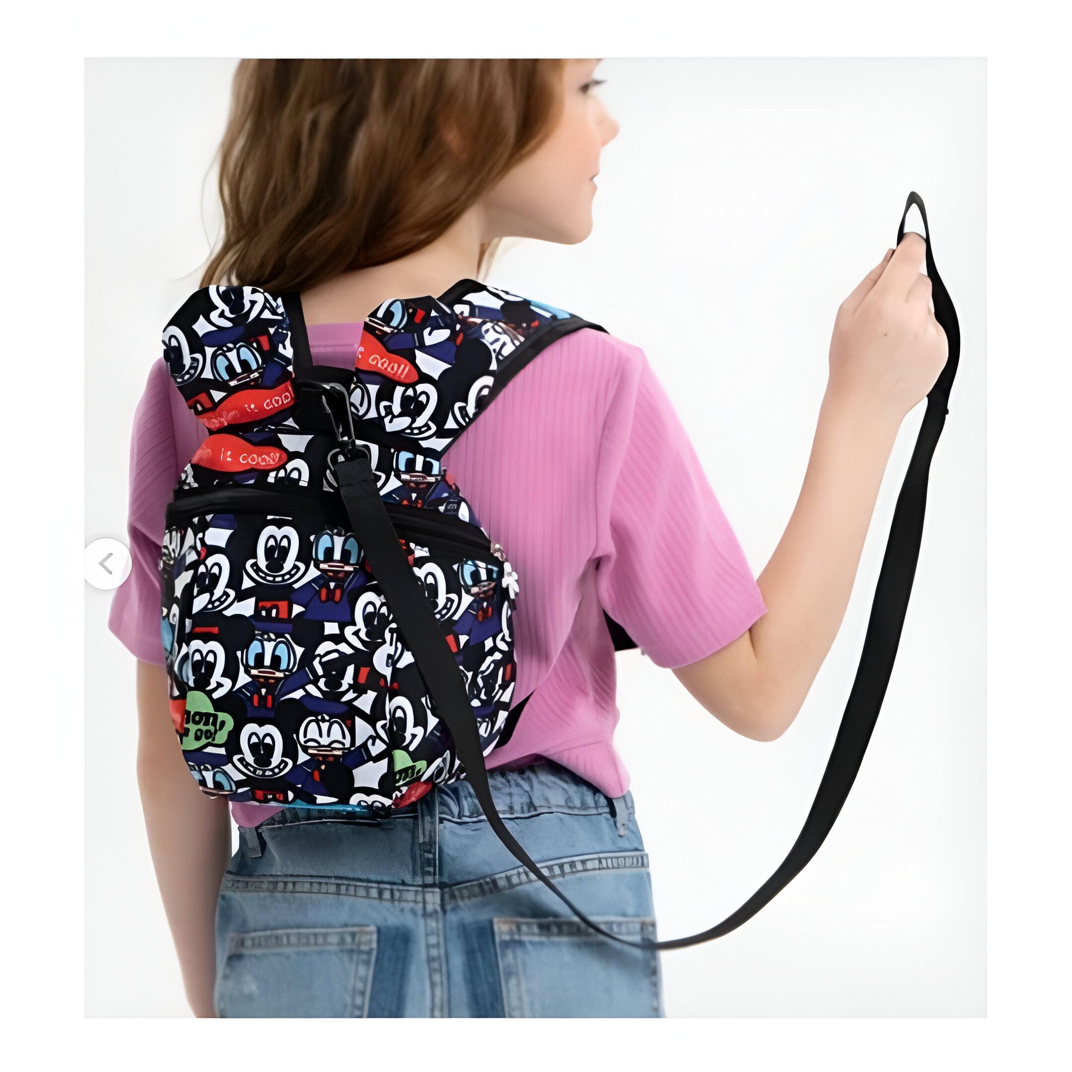 MOCHILA ARNE S DE SEGURIDAD INFANTIL ROSADO - 3