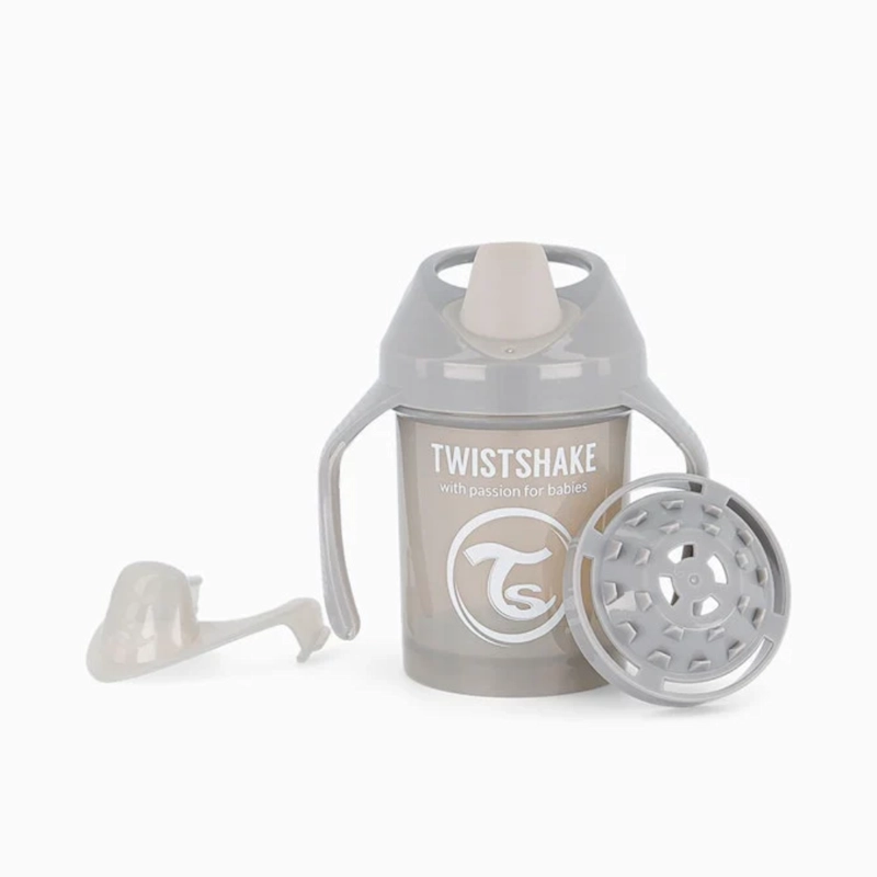 VASO TWISTSHAKE MINI CUP 230ML 4+M GRIS - 1