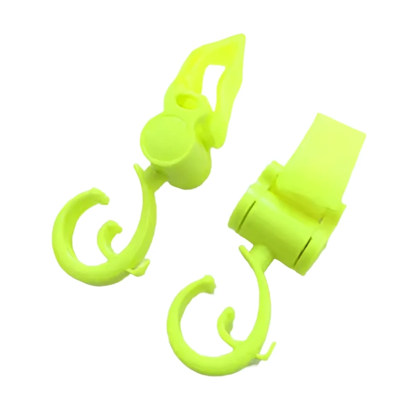 GANCHOS VERDE LIMON PARA COCHE - 1