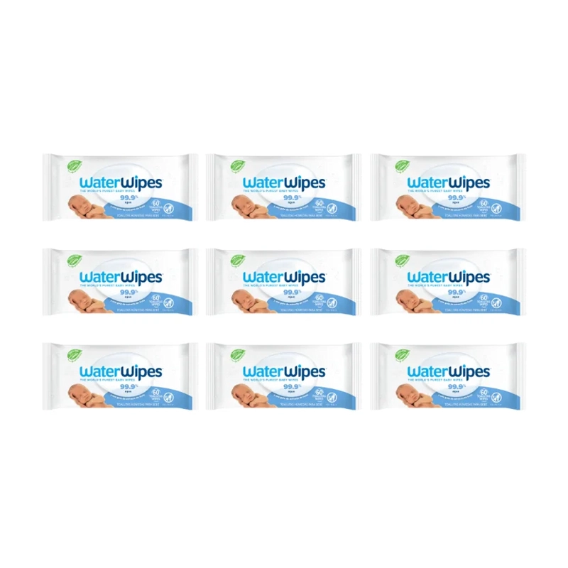TOALLITAS WATERWIPES BOX 9 UNS 540 TOALLITAS - 2