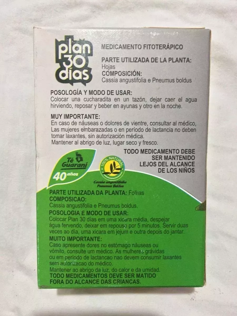 INFUSION TE 2 UN GUARANI PLAN 30 DIAS A GRANEL - 2