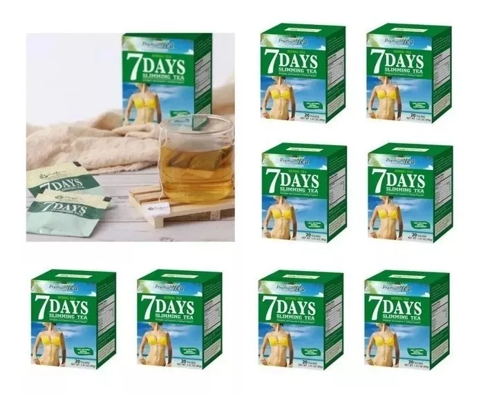 PACK 8 CAJAS TÉ 7 DÍAS PARA ADELGAZAR 160 BOLSITAS TOTALES - 1