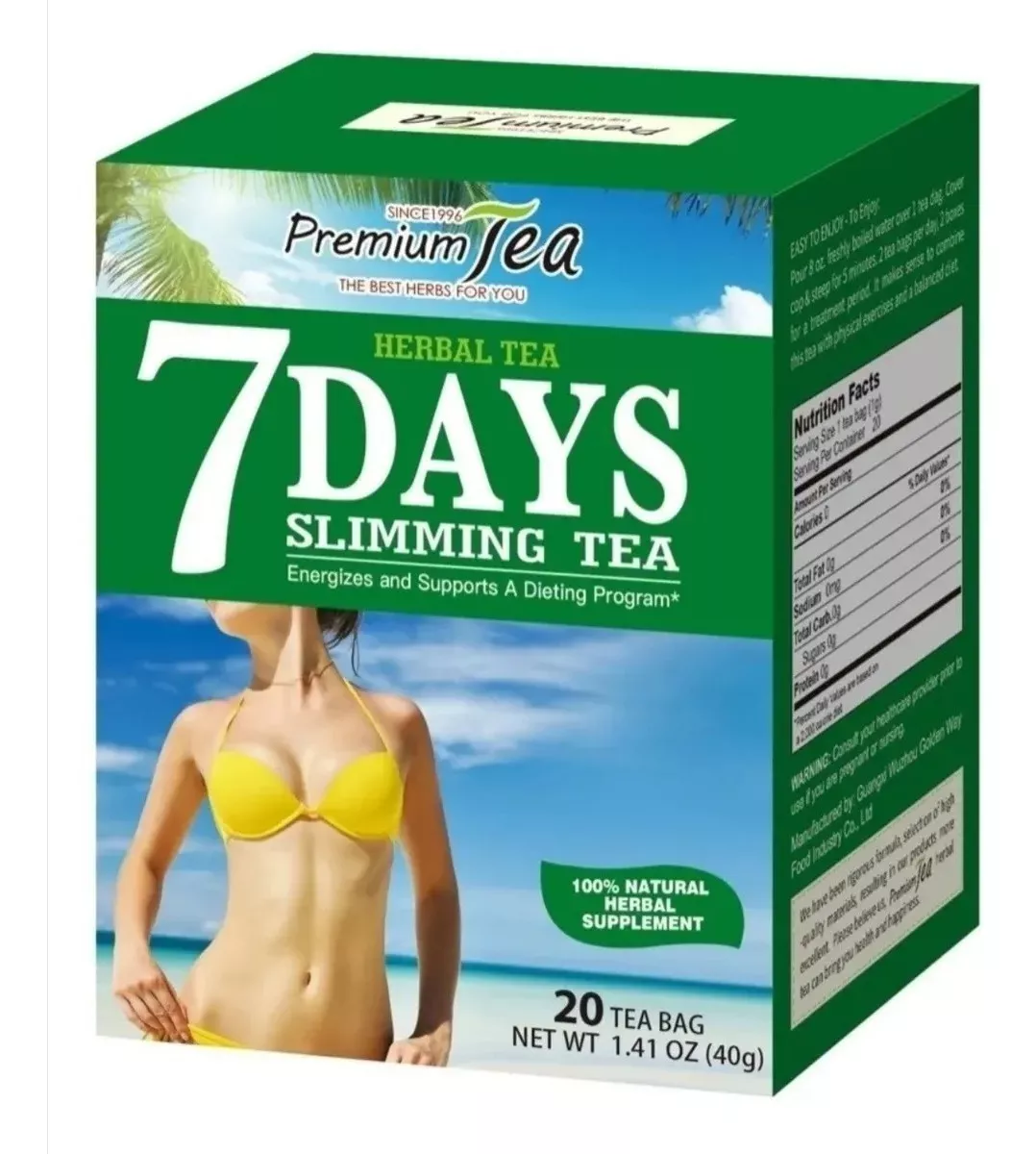PACK 8 CAJAS TÉ 7 DÍAS PARA ADELGAZAR 160 BOLSITAS TOTALES - 2