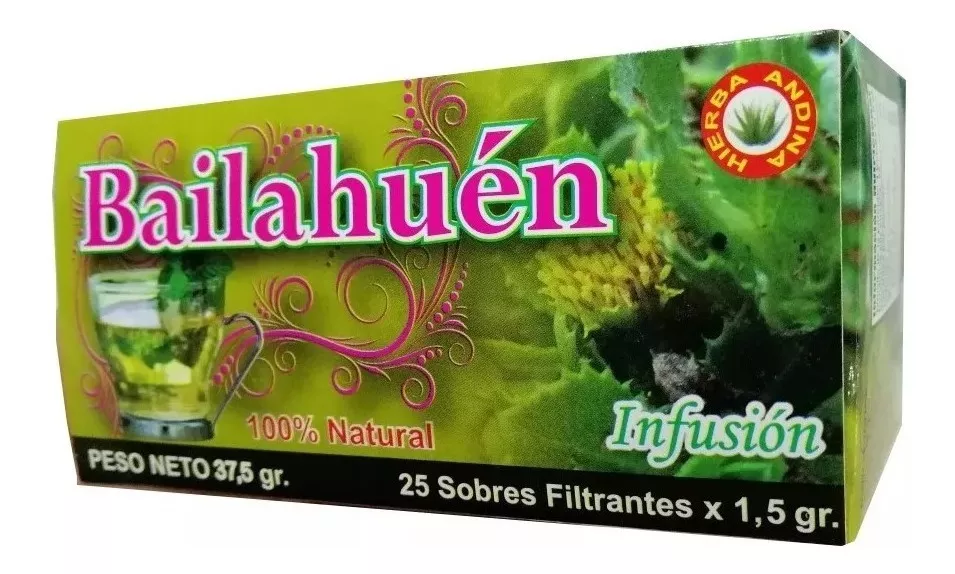 INFUSION TE 2 X 25 BOLSITAS FILTRANTE BAILAHUEN - 1