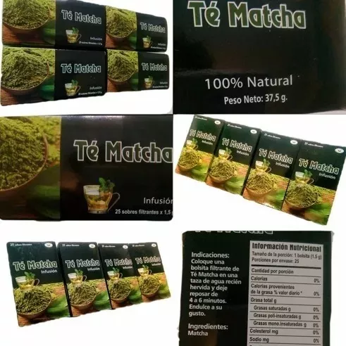 INFUSION TE VERDE CAJA 3 UN 75 BOLSITAS MATCHA - 2