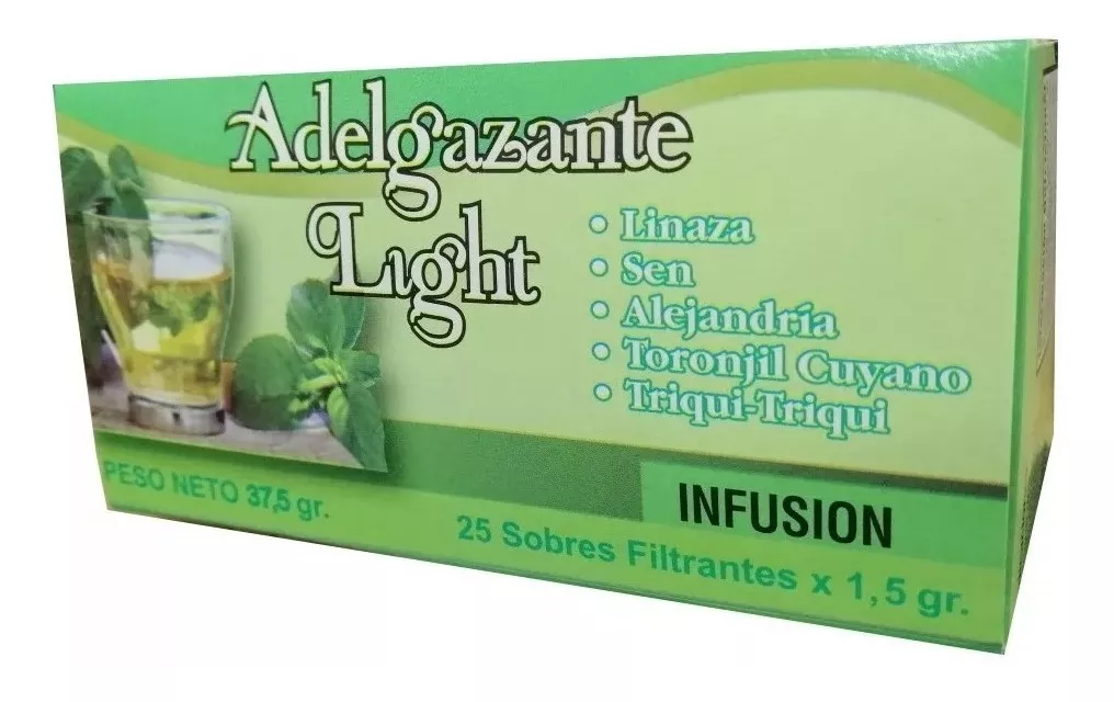 SET 9 INFUSIONES TE FILTRANTE 25 BOLSITAS ADELGAZANTE LIGHT - 1