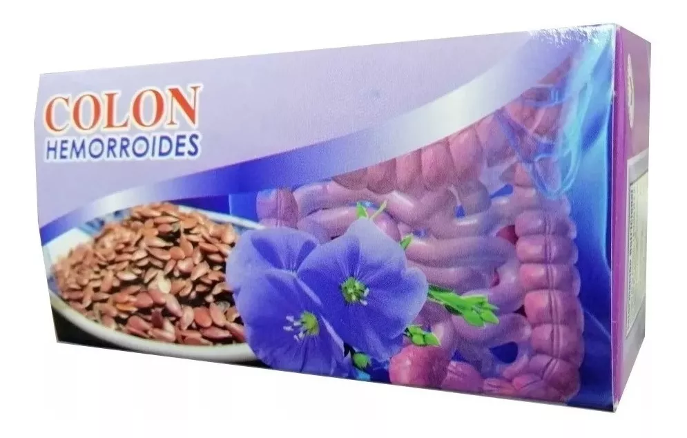 SET 9 INFUSIONES TE FILTRANTE 25 BOLSITAS COLON HEMORROIDES - 1