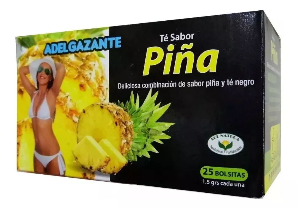INFUSION TE 4 X 25 BOLSITAS FILTRANTE PIÑA ADELGAZANTE - 1