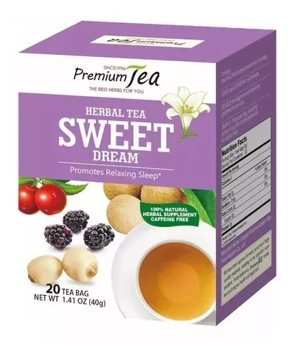 PACK 2 CAJAS TE RELAJANTE DULCES SUEÑOS 20 SAQUITOS C/U - 2