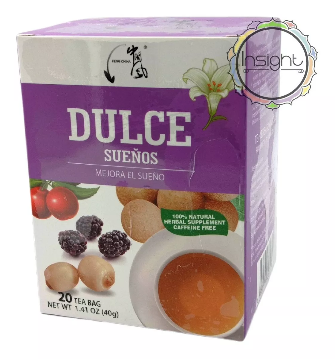 PACK 2 CAJAS TE RELAJANTE DULCES SUEÑOS 20 SAQUITOS C/U - 3