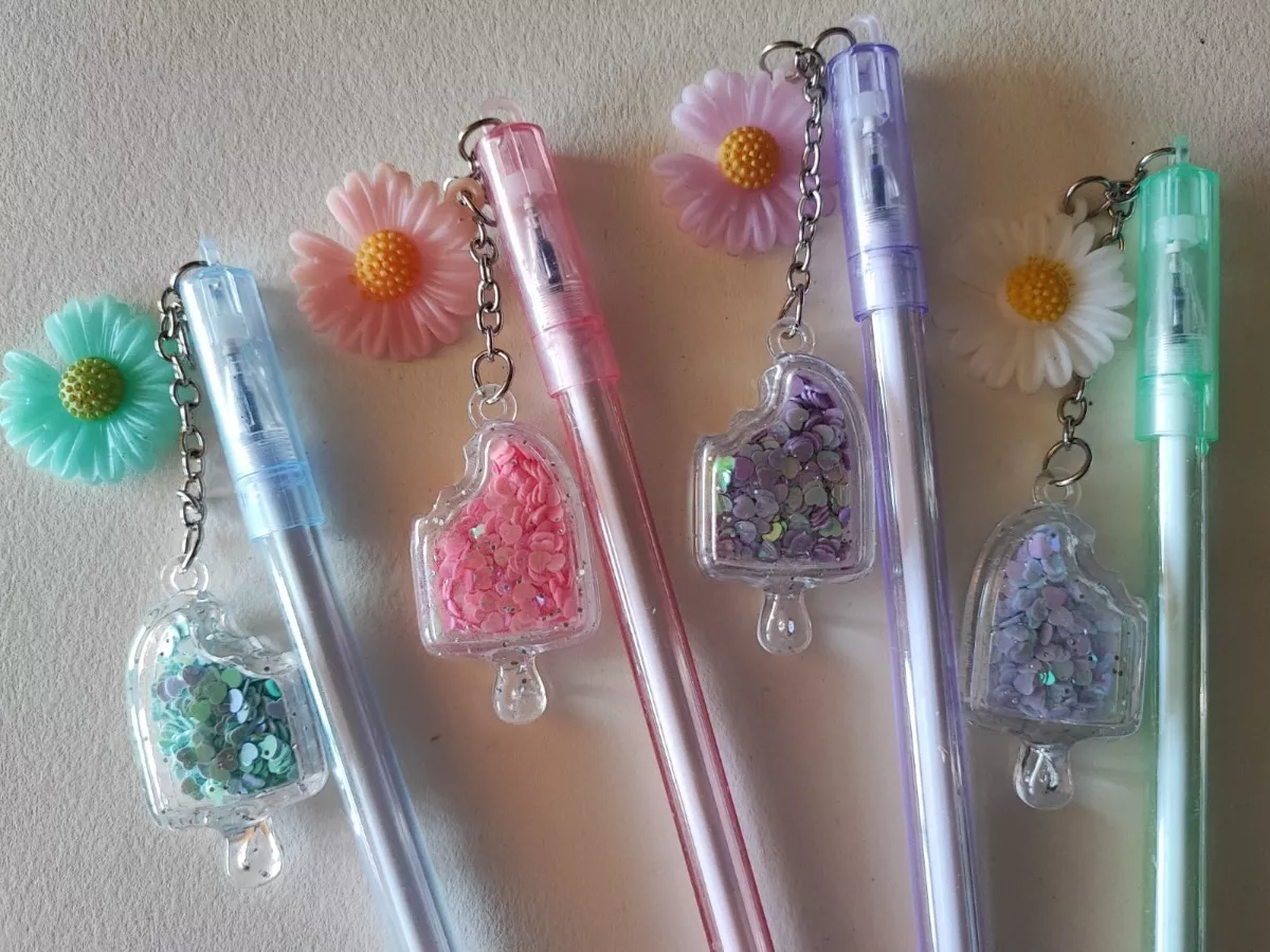 PACK X60 LÁPICES DISEÑOS PREMIUM COLGANTES KAWAII SURTIDOS - 3
