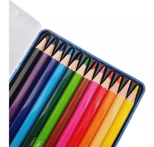 LÁPICES DE COLORES PROARTE PLUS CAJA METÁLICA MISSGLOW - 3