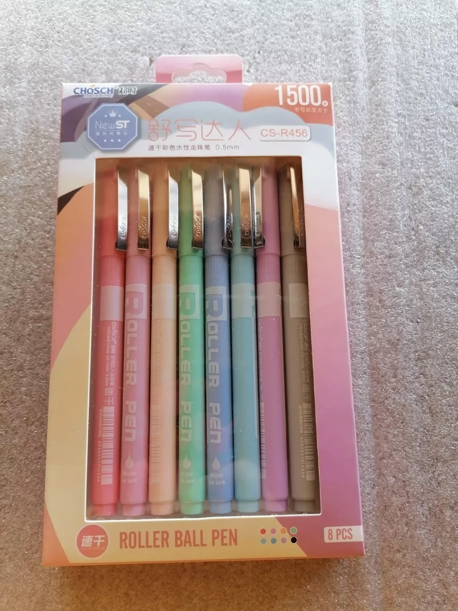 LÁPICES TINTA GEL 10 COLORES PASTELES - 2