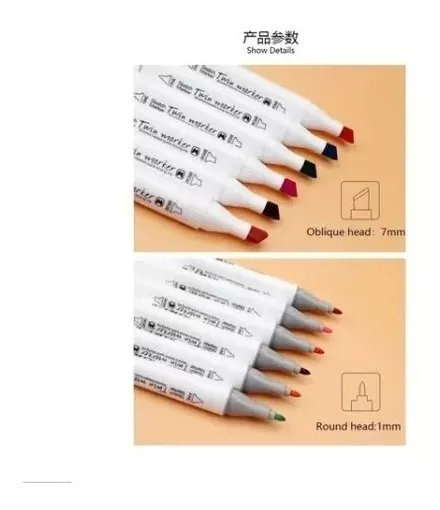 MARCADORES DOBLE PUNTA PACK X 48 - 2
